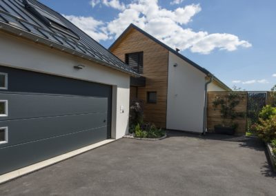 Porte de garage dans les Vosges